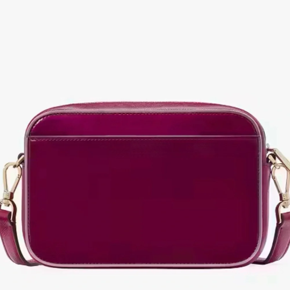 Kate Spade Oh Snap Mini Camera Bag Dark Raspberry